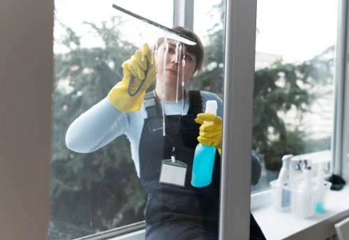 Nettoyage de vitres intérieures et extérieures à Saires-la-Verrerie